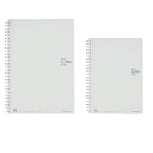 Load image into Gallery viewer, Kokuyo Soft Ring Notebook - Blank A5 / B5 - White (80 SHEETS)
