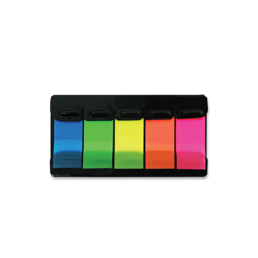 CBE 14016 STICK ON NOTE (FILM MATERIAL) 48X20MM 5COLORS X 20SHEETS