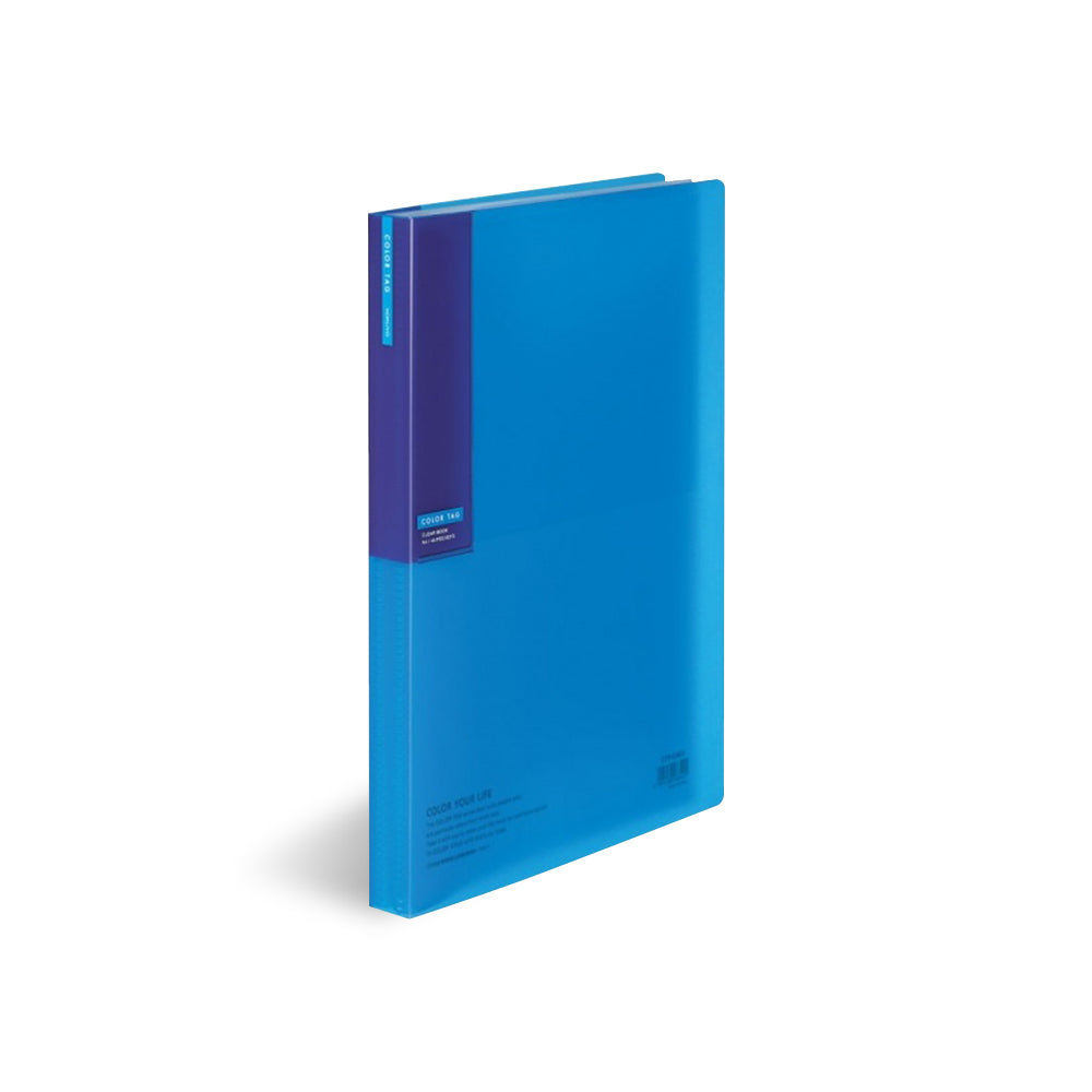 Kokuyo Color Tag Clear Book Bi Color 40 pockets