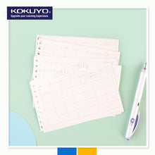 Load image into Gallery viewer, KOKUYO CAMPUS LOOSE LEAF PAPER / LADDER PAGE - MONTHLY SCHEDULE  - FOR A5 / B5 BINDER
