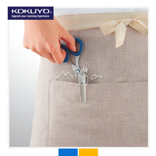 Load image into Gallery viewer, Kokuyo Clippy Non-Stick Scissors with Clip
