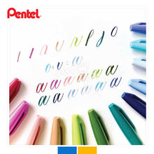 Load image into Gallery viewer, [New Color] Pentel SES15C Fude Touch Brush Sign Pen
